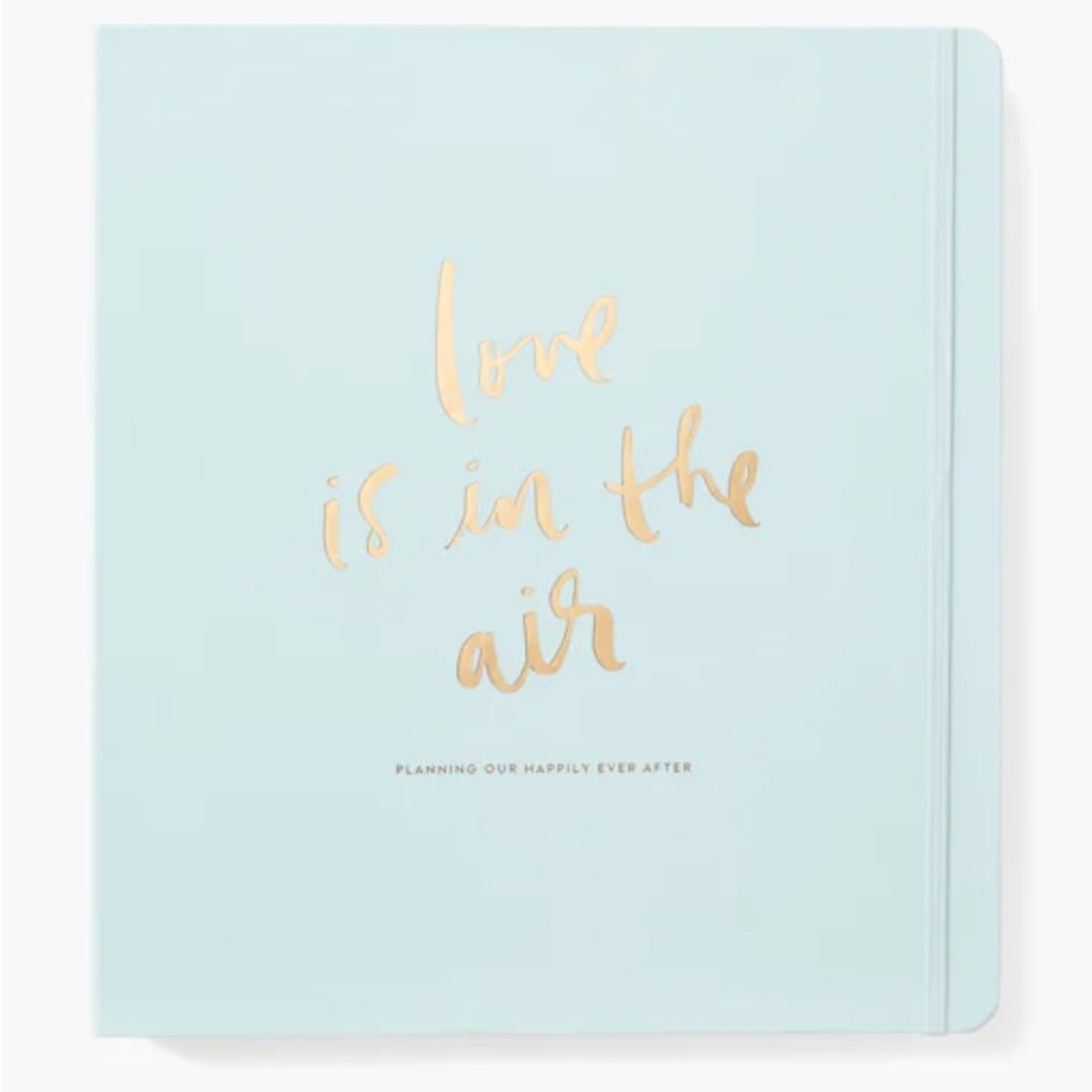 Kate spade love is in the air bridal planner